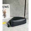 Loewe Flamenco Clutch Bag in Black Nappa Calfskin