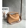 Loewe Puzzle Medium Bag In Toffee Grained Calfskin