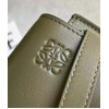 Loewe Gate Dual Mini Bag In Autumn Green Calfskin