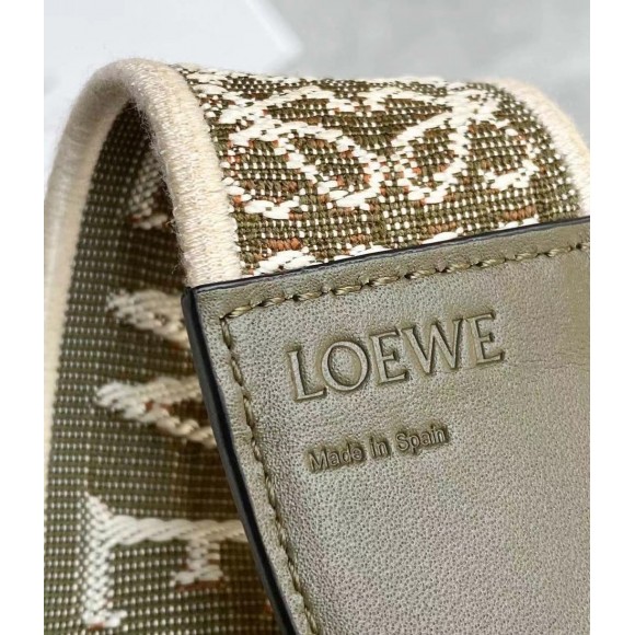 Loewe Gate Dual Mini Bag In Autumn Green Calfskin Loewe Gate Dual Mini Bag In Autumn Green Calfskin