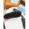 Prada Women's Slides In Black Quilted Nappa Leather
