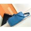 Prada Moon Bag in Blue Padded Nappa Leather
