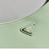 Prada Cleo Small Bag In Aqua Brushed Leather