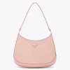 Prada Cleo Small Bag In Pink Brushed Leather