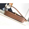 Prada Shoulder Bag in Cognac Smooth Calfskin