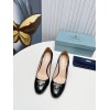 Prada Pumps 85mm In Black Patent Leather