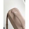 Prada Mini Vanity Bag in Light Pink Grained Leather