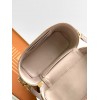 Prada Mini Vanity Bag in Light Pink Grained Leather