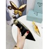 Prada Slingbacks Pumps 85mm In Gold Metallic Leather