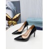 Prada Pumps 95mm in Black Patent Leather
