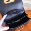 Prada Cahier Shoulder Bag In Black Leather