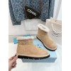 Prada Booties with Shearling