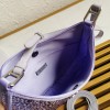 Prada Cleo Bag In Wisteria Satin with Cystal Appliques