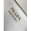 Prada Shoulder Bag in White Smooth Calfskin