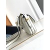 Prada Shoulder Bag in White Smooth Calfskin