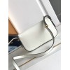 Prada Shoulder Bag in White Smooth Calfskin