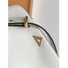 Prada Shoulder Bag in White Smooth Calfskin