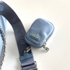 Prada Re-Edition 2005 Shoulder Bag In Blue Re-Nylon