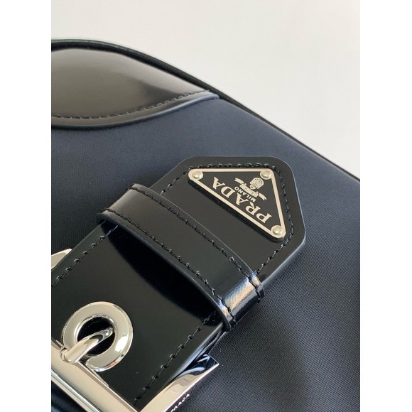 Prada Moon Bag in Black Padded Nappa Leather Prada Moon Bag in Black Padded Nappa Leather