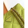 Prada Re-Edition 1995 Tote Bag in Lime Green Re-Nylon