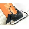 Prada Moon Bag in Black Re-Nylon and Leather