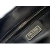 Prada Moon Bag in Black Re-Nylon and Leather