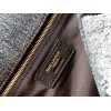 Saint Laurent Puffer Medium Chain Bag In Vintage Denim