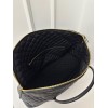 Saint Laurent Es Giant Travel Bag In Black Quilted Leather