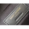 Saint Laurent Lou Belt Bag In White Quilted Calfskin