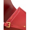 Saint Laurent Medium Solferino Bag In Red Calfskin
