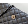 Saint Laurent Envelope Small Black Bag with Black Hardware
