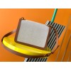Saint Laurent Le Carre Satchel Bag In Beige Canvas