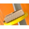 Saint Laurent Envelope Medium Bag In Beige Matelasse Grained Leather