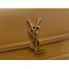 Saint Laurent Medium Solferino Bag In Camel Calfskin