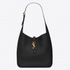 Saint Laurent Le 5 À 7 Soft Small Shoulder Bag in Black Leather