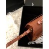 Saint Laurent Cassandra Medium Bag In Brown Suede