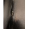Saint Laurent Sunset Large Chain Bag In Black Calfskin