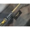 Saint Laurent Icare Maxi Shopping Bag In Black Quilted Lambskin
