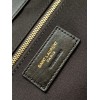 Saint Laurent Icare Maxi Shopping Bag In Black Quilted Lambskin