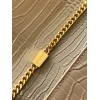 Saint Laurent Kate Medium Tassel Bag In Beige Crocodile-embossed Leather