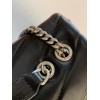 Saint Laurent LouLou Small Chain Bag In Noir Quilted Calfskin