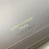 Saint Laurent Small Envelope Wallet in Beige Matelasse Leather
