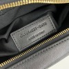 Saint Laurent Lou Belt Bag In Black Quilted Calfskin