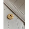 Saint Laurent Niki Medium Chain Bag In White Lambskin