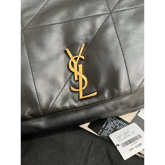 Saint Laurent Jamie 4.3 Shoulder Bag In Black Lambskin