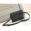 Saint Laurent Kate Belt Bag In Black Calfskin