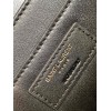 Saint Laurent Medium Solferino Bag In Black Calfskin