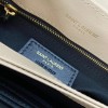Saint Laurent LouLou Toy Strap Bag In Beige Quilted Calfskin