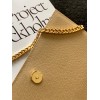 Saint Laurent Kate Medium Chain Bag In Beige Grain De Poudre Leather