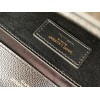 Saint Laurent Kate Medium Chain Bag In Black Grain De Poudre Leather